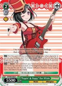 "Poppin' & Happy" Ran Mitake (BD/W63-E043 C) [BanG Dream! Girls Band Party! Vol.2] - POKÉ JEUX