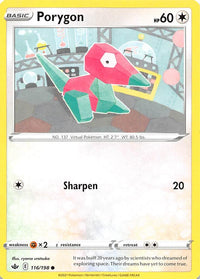 Porygon (116/198) [Sword & Shield: Chilling Reign] - POKÉ JEUX