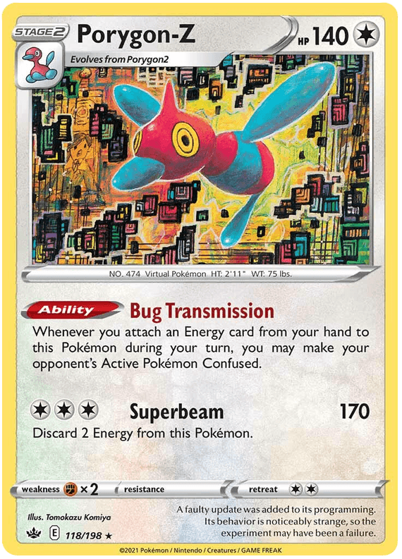 Porygon-Z (118/198) [Sword & Shield: Chilling Reign] - POKÉ JEUX