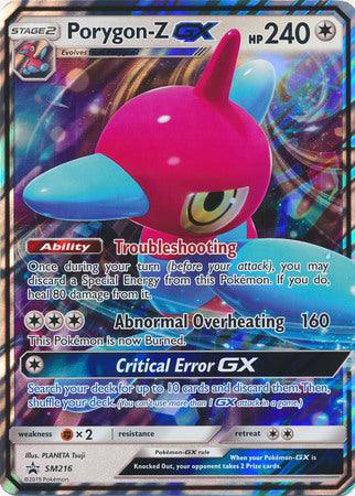 Porygon-Z GX (SM216) (Jumbo Card) [Sun & Moon: Black Star Promos] - POKÉ JEUX