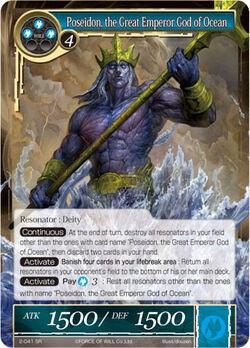 Poseidon, the Great Emperor God of Oceans (2-041) [The War of Valhalla] - POKÉ JEUX