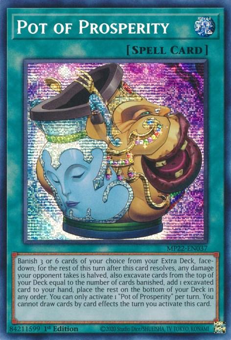 Pot of Prosperity [MP22-EN037] Prismatic Secret Rare - POKÉ JEUX