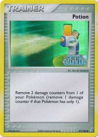 Potion (87/100) (Stamped) [EX: Crystal Guardians] - POKÉ JEUX