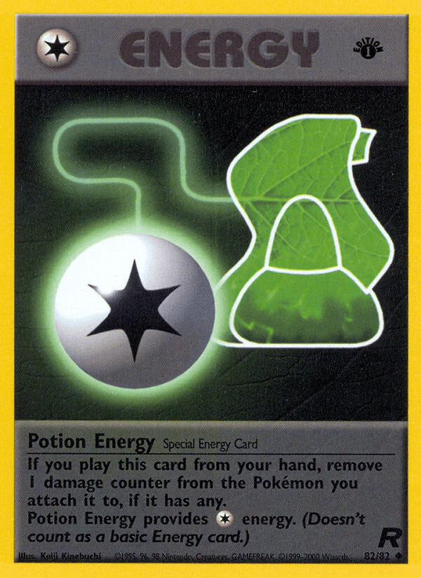 Potion Energy (82/82) [Team Rocket 1st Edition] - POKÉ JEUX