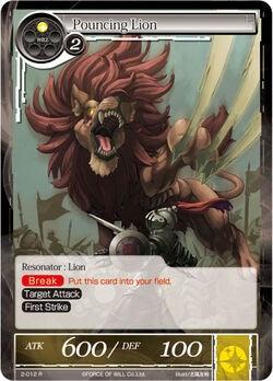 Pouncing Lion (2-012) [The War of Valhalla] - POKÉ JEUX