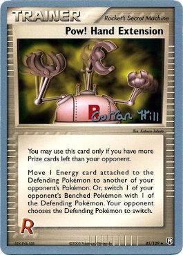 Pow! Hand Extension (85/109) (Bright Aura - Curran Hill's) [World Championships 2005] - POKÉ JEUX