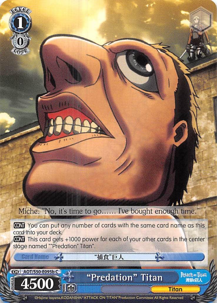 "Predation" Titan (AOT/S50-E095b C) [Attack on Titan Vol. 2] - POKÉ JEUX