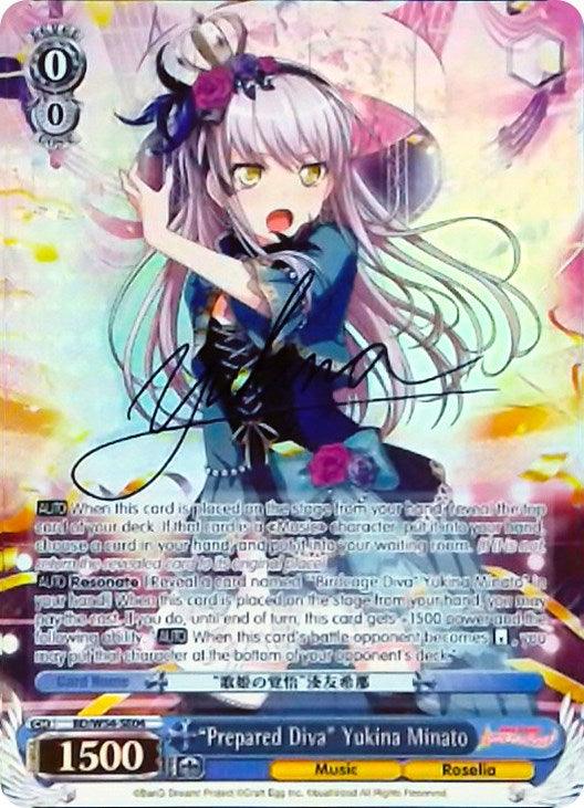 "Prepared Diva" Yukina Minato (BD/W54-SE04) (Promo) [BanG Dream! Girls Band Party!] - POKÉ JEUX