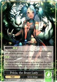 Pricia, the Beast Lady // Pricia, the Commander of the Sacred Beasts (Full Art) (SKL-059/J) [The Seven Kings of the Lands] - POKÉ JEUX