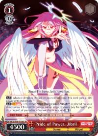 Pride of Power, Jibril (NGL/S58-E056S SR) [No Game No Life] - POKÉ JEUX