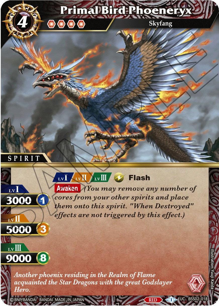 Primal Bird Phoeneryx (BSS02-018) [False Gods] - POKÉ JEUX