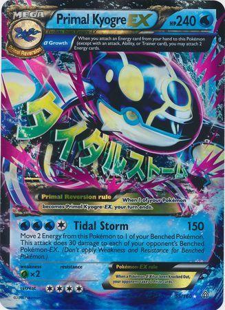 Primal Kyogre EX (55/160) (Jumbo Card) [XY: Primal Clash] - POKÉ JEUX