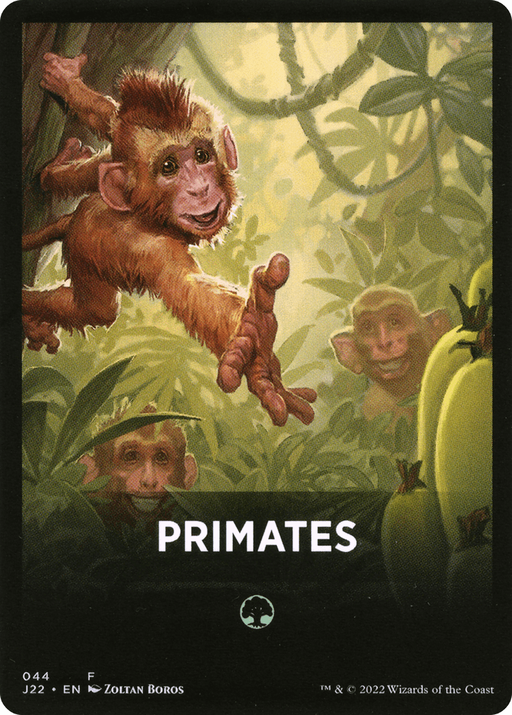 Primates Theme Card [Jumpstart 2022 Front Cards] - POKÉ JEUX