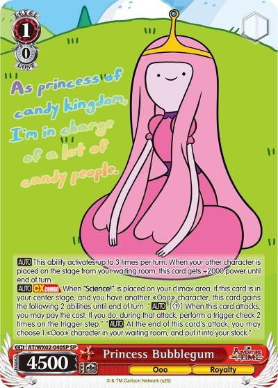 Princess Bubblegum (AT/WX02-040SP SP) [Adventure Time] - POKÉ JEUX