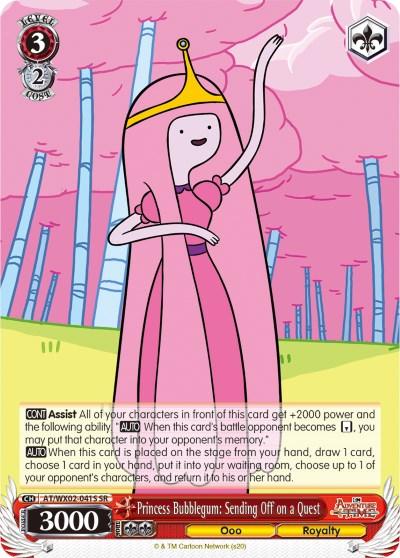 Princess Bubblegum: Sending Off on a Quest (AT/WX02-041S SR) [Adventure Time] - POKÉ JEUX