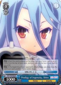 Prodigy of Ingenuity, Shiro (NGL/S58-E082 R) [No Game No Life] - POKÉ JEUX