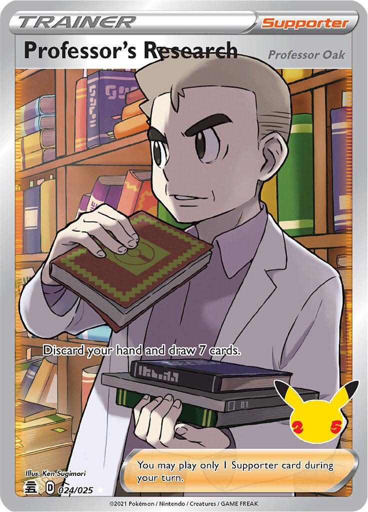 Professor's Research (024/025) [Celebrations: 25th Anniversary] - POKÉ JEUX