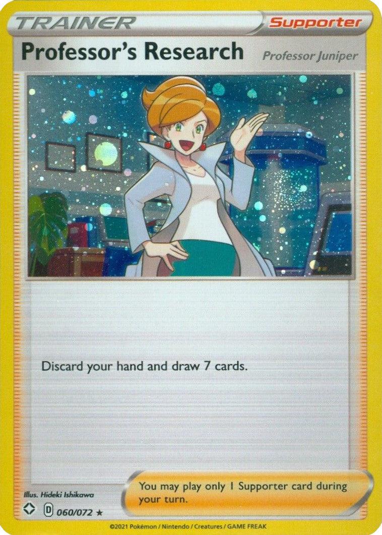 Professor's Research (060/072) (Cosmos Holo) (Theme Deck Exclusive) [Sword & Shield: Shining Fates] - POKÉ JEUX