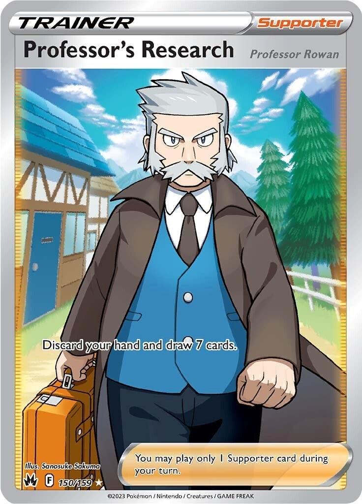 Professor's Research (150/159) (Full Art) [Sword & Shield: Crown Zenith] - POKÉ JEUX