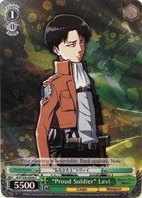 "Proud Soldier" Levi (AOT/S35-E049 C) [Attack on Titan] - POKÉ JEUX