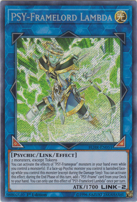 PSY-Framelord Lambda [BLHR-EN051] Secret Rare - POKÉ JEUX