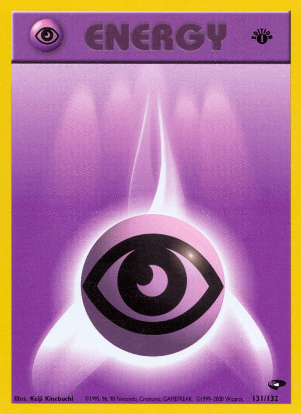 Psychic Energy (131/132) [Gym Challenge 1st Edition] - POKÉ JEUX