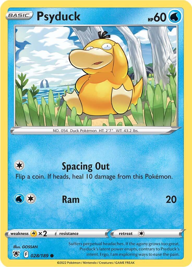 Psyduck (028/189) [Sword & Shield: Astral Radiance] - POKÉ JEUX