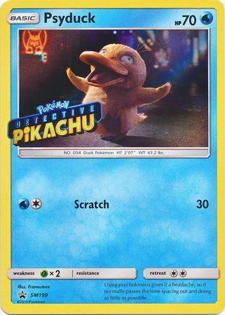 Psyduck Detective (SM199) (Pikachu Stamped) [Sun & Moon: Black Star Promos] - POKÉ JEUX