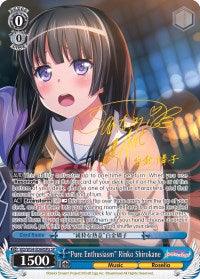 "Pure Enthusiasm" Rinko Shirokane (BD/W54-E069SPa SP) [BanG Dream! Girls Band Party!] - POKÉ JEUX