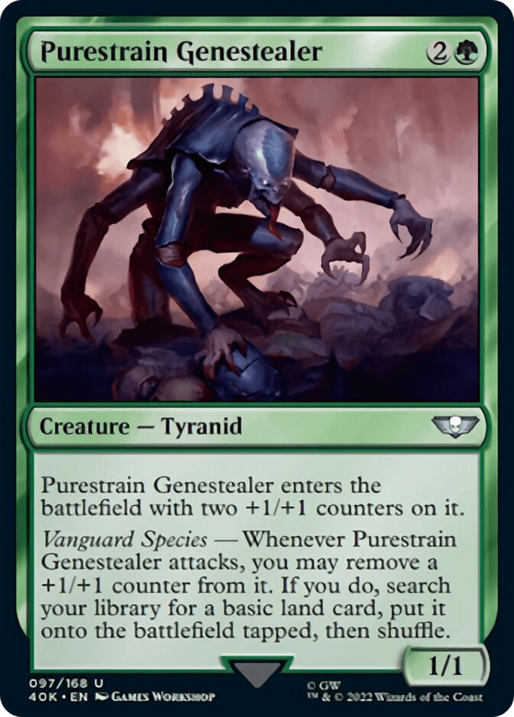 Purestrain Genestealer (Surge Foil) [Warhammer 40,000] - POKÉ JEUX