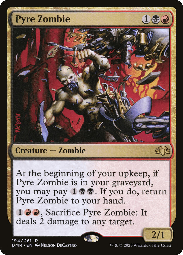 Pyre Zombie [Dominaria Remastered] - POKÉ JEUX