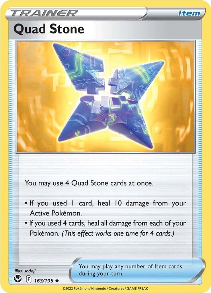 Quad Stone (163/195) [Sword & Shield: Silver Tempest] - POKÉ JEUX