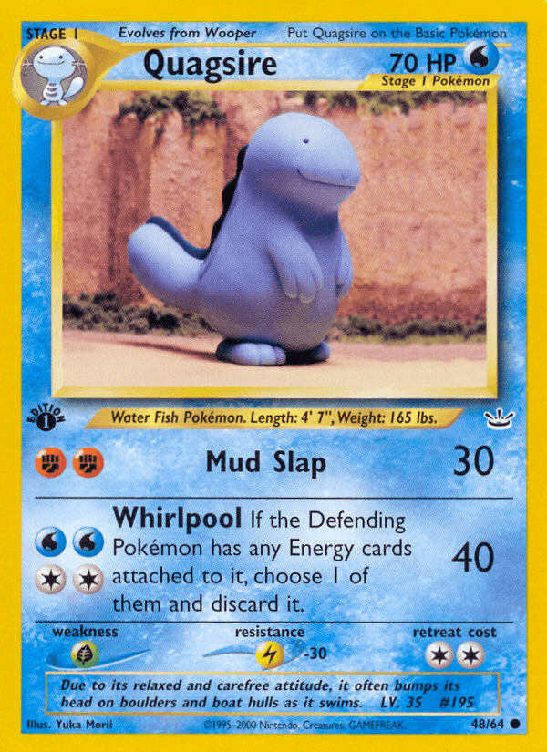 Quagsire (48/64) [Neo Revelation 1st Edition] - POKÉ JEUX