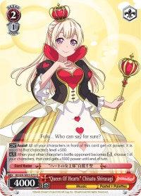 "Queen Of Hearts" Chisato Shirasagi (BD/EN-W03-072 U) [BanG Dream! Girls Band Party! MULTI LIVE] - POKÉ JEUX