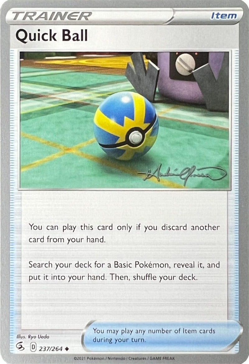 Quick Ball (237/264) (The Shape of Mew - Andre Chiasson) [World Championships 2022] - POKÉ JEUX