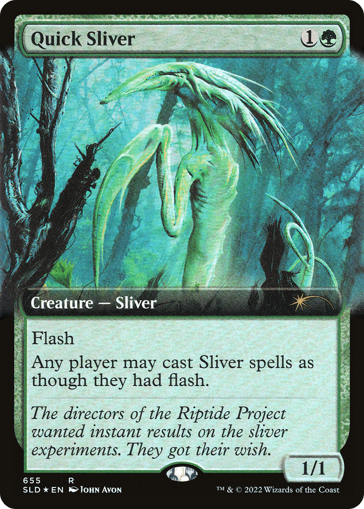 Quick Sliver (Extended Art) [Secret Lair Drop Promos] - POKÉ JEUX