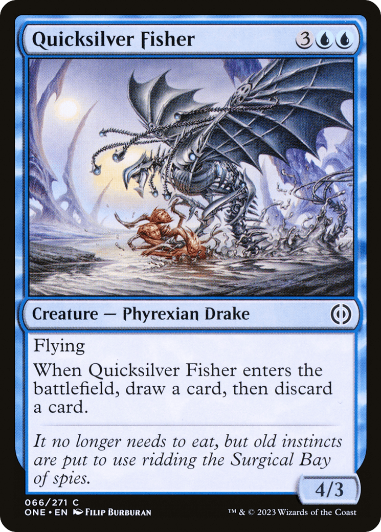 Quicksilver Fisher [Phyrexia: All Will Be One] - POKÉ JEUX