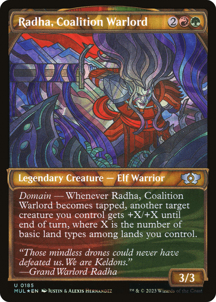 Radha, Coalition Warlord (Halo Foil) [Multiverse Legends] - POKÉ JEUX