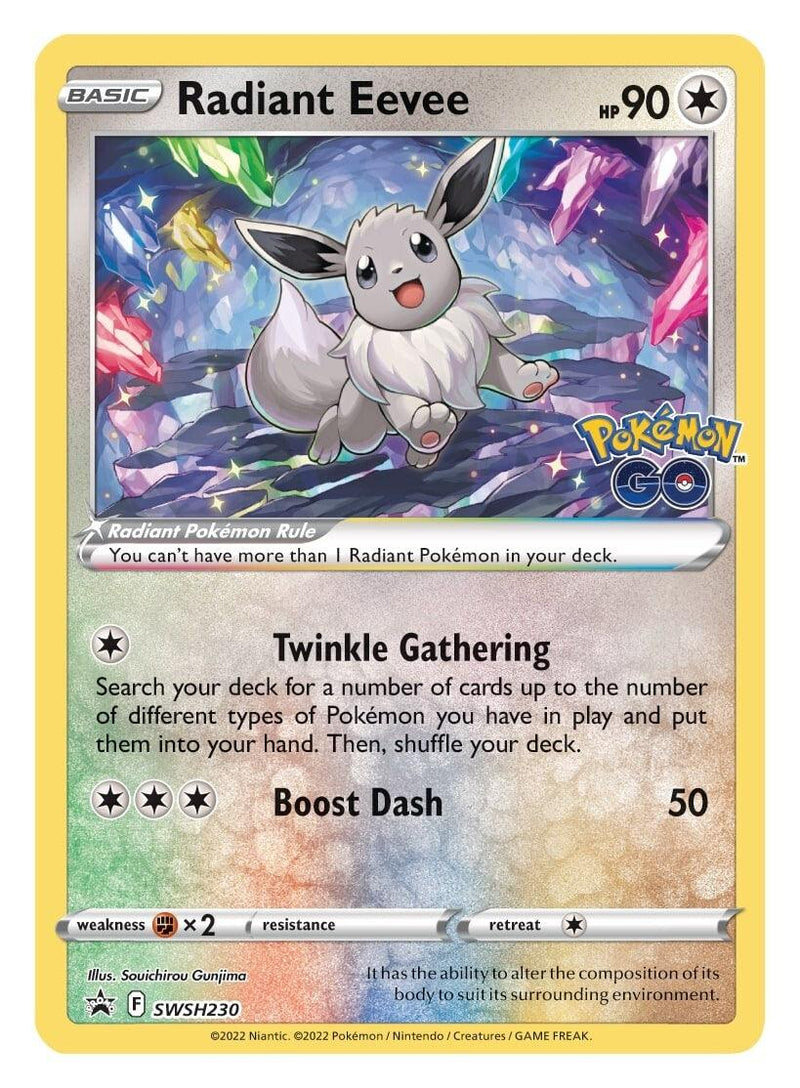 Radiant Eevee (SWSH230) [Sword & Shield: Black Star Promos] - POKÉ JEUX