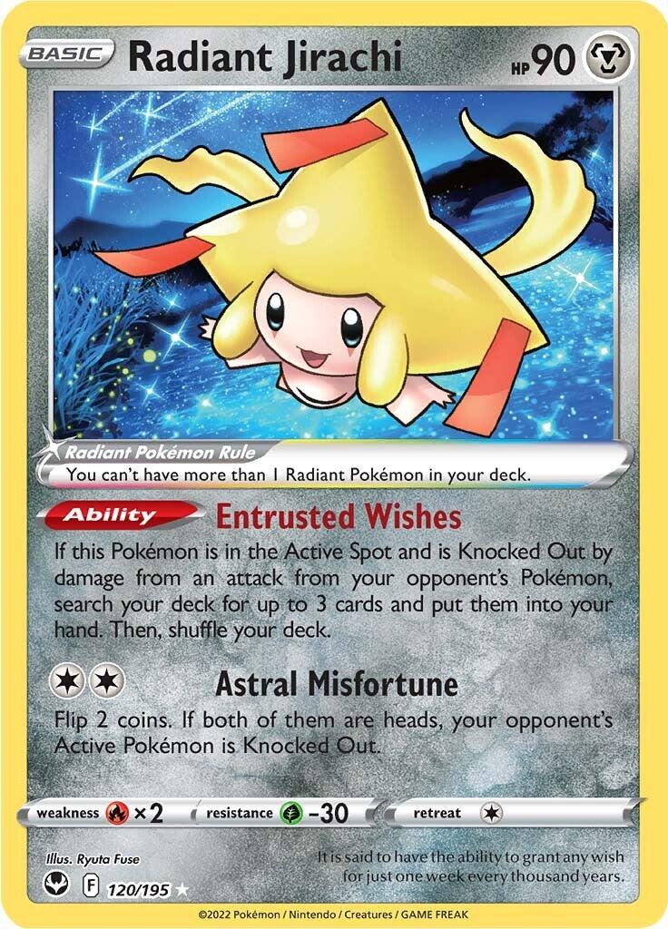 Radiant Jirachi (120/195) [Sword & Shield: Silver Tempest] - POKÉ JEUX