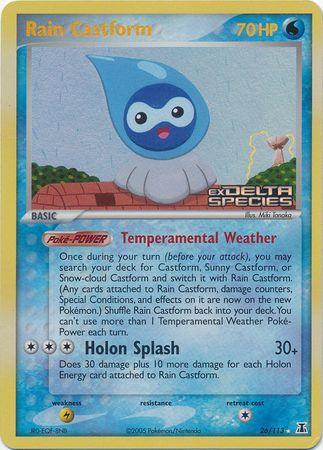 Rain Castform (26/113) (Stamped) [EX: Delta Species] - POKÉ JEUX