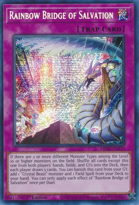 Rainbow Bridge of Salvation [MP22-EN270] Prismatic Secret Rare - POKÉ JEUX