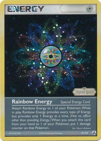 Rainbow Energy (81/92) (Stamped) [EX: Legend Maker] - POKÉ JEUX