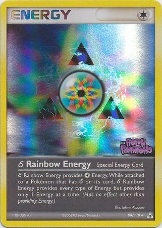 Rainbow Energy (98/110) (Delta Species) (Stamped) [EX: Holon Phantoms] - POKÉ JEUX