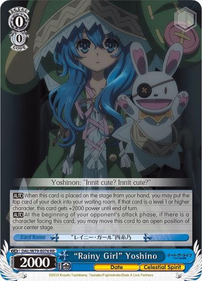 "Rainy Girl" Yoshino (DAL/W79-E076 RR) [Date A Live] - POKÉ JEUX