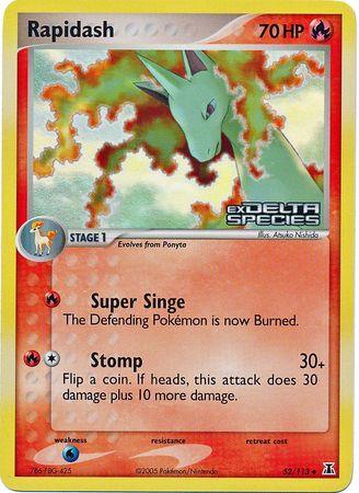 Rapidash (52/113) (Stamped) [EX: Delta Species] - POKÉ JEUX