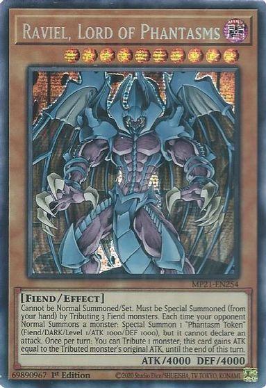 Raviel, Lord of Phantasms [MP21-EN254] Prismatic Secret Rare - POKÉ JEUX