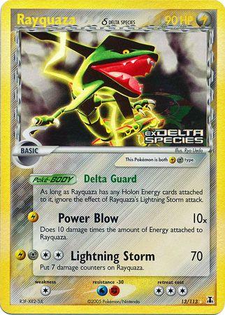 Rayquaza (13/113) (Delta Species) (Stamped) [EX: Delta Species] - POKÉ JEUX