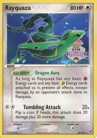 Rayquaza (22/107) (Gym Challenge Promo) [EX: Deoxys] - POKÉ JEUX