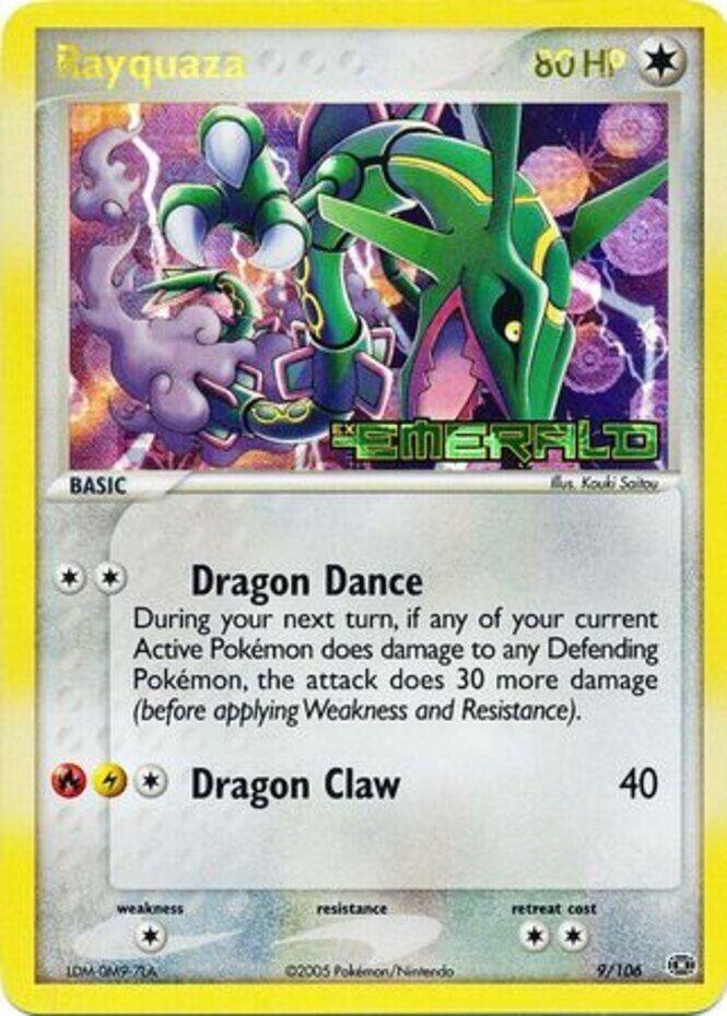 Rayquaza (9/106) (Stamped) [EX: Emerald] - POKÉ JEUX